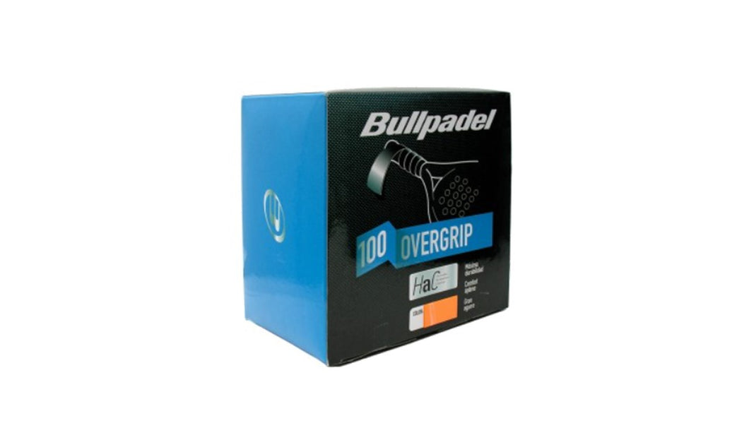 Overgrips Bullpadel - Naranja - Caja DE 100 OVERGRIPS - Especial Monitores y Welcome Pack