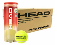 HEAD CHAMPIONSHIP TENIS - Cajón de 24 Botes de 3 pelotas de Tenis
