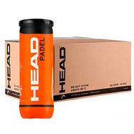 HEAD PADEL - Cajón de 24 Botes de Pelotas de Pádel